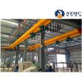 Lde Single Girder Overhead Bridge Crane with Double Hoist